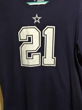 Dallas Cowboys Ezekiel Elliott Zeke Nike Tee Mens XL